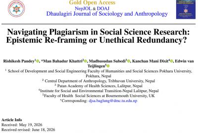Navigating Plagiarism in Social Science Research: Epistemic Re-framing or Unethical Redundancy?